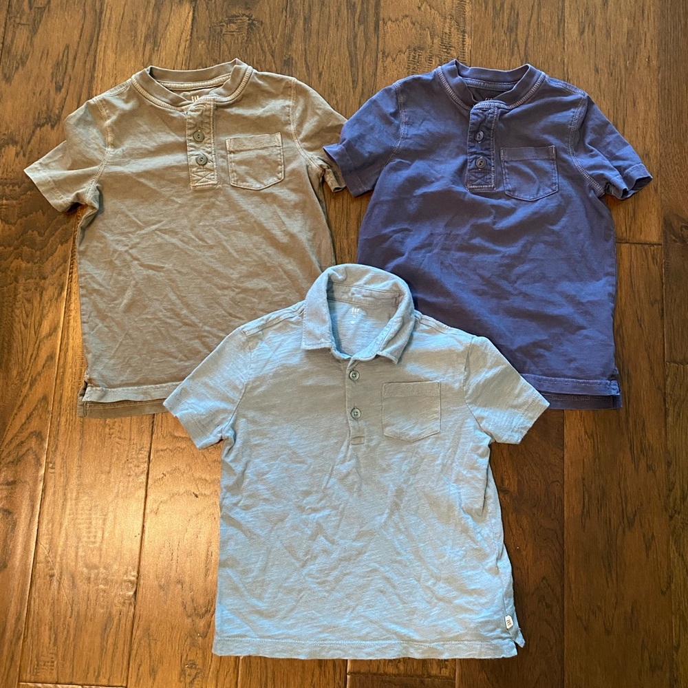 Gap Boy Polo and Henley Shirts